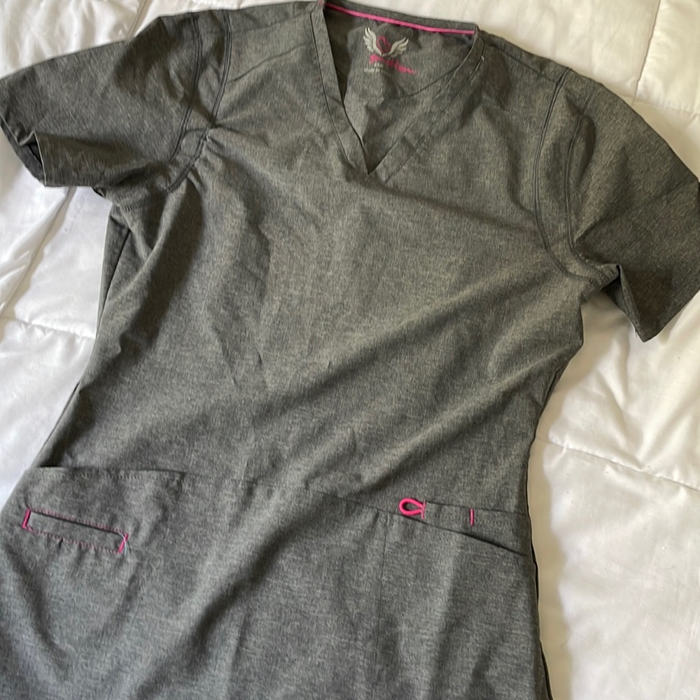 Smitten Scrub Top